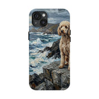 Acrylic Gallery Print Poodle - Coastal Cliffside | Tough Phone Case — view 7 of 28
