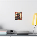 Comic Book Rottweiler Canvas | Bold Dog Wall Art