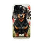 Dachshund Watercolor Wildflower Field Phone Case | Premium Dog Prints | Tritan — view 6 of 28