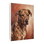 Scout — custom dog portrait example