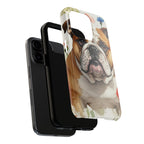 English Bulldog Watercolor Wildflower Field Phone Case | Premium Dog Prints | Tritan — view 19 of 28