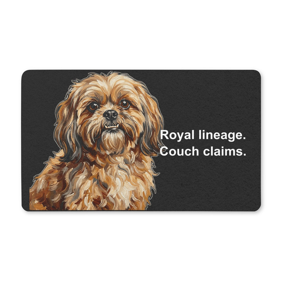 Shih Tzu Doormat | Cute Cartoon Dog Floor Mat | Shih Tzu Lover Gift | Dog Mom Home Decor | Indoor Entryway Welcome Mat — primary view