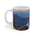 Acrylic Shih Tzu - Mountain Overlook | Ceramic Mug 11oz