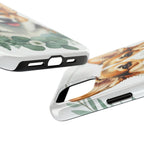 Corgi Watercolor Botanical Wreath Phone Case | Premium Dog Prints | Tritan — view 21 of 28