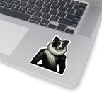 Border Collie Renaissance Royal Portrait Sticker, Dog Portrait Vinyl Decal, Kiss-Cut Sticker, Border Collie Lover Gift