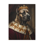 Cane Corso Kings & Queens Royal Portrait Canvas Wall Art, Regal Dog Painting, Cane Corso Lover Gift, Stretched Canvas
