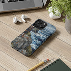 Rottweiler Acrylic Gallery Print Coastal Cliffside Phone Case | Premium Dog Prints | Tritan — view 12 of 28