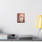 Maltese — Painted Portrait Canvas (Style B)