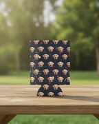 Labrador Retriever Can Cooler, America 250 Patriotic Dog Pattern, Lab Gift, Independence Day Decor, Summer Party Drink Holder