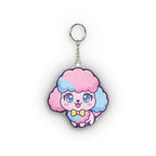 Chibi Poodle Plush Keychain | Tritan