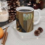 On the Clock German Shepherd Ceramic Mug | Tritan