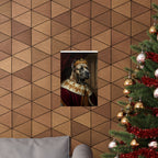 Cane Corso Kings & Queens Royal Portrait Matte Poster, Regal Dog Art Print, Cane Corso Lover Gift, Wall Art