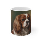 Dark Botanical Peony and Fern Ceramic Mug 11oz — Earthcore Collection