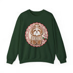 Shih Tzu Gingerbread Christmas Crewneck Sweatshirt — primary view