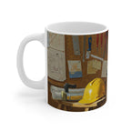 On the Clock German Shepherd Ceramic Mug | Tritan