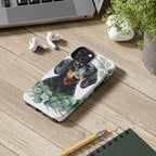 Dachshund Watercolor Botanical Wreath Phone Case | Premium Dog Prints | Tritan — view 10 of 28