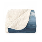 Acrylic Gallery Print Beagle - Coastal Cliffside | Sherpa Fleece Blanket — view 4 of 9