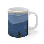 Acrylic Cavalier King Charles Spaniel - Mountain Overlook | Ceramic Mug 11oz