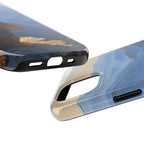 Dachshund Phone Case — Acrylic Dog Art | iPhone 17/16/15 & Samsung | Dog Lover Gift