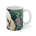 Poodle Watercolor Garden Peek Coffee Mug | Premium Dog Prints | Tritan — view 3 of 4