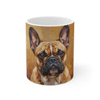 French Bulldog Cozy Set — 2-Piece Blanket + Mug Gift Set | Autumn Woods | Tritan