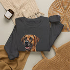 Great Dane Sweatshirt | Painterly Dog Art Crewneck | Great Dane Mom Gift | Cozy Pullover for Dog Lovers | Pet Portrait Apparel