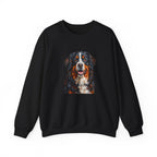 Bernese Mountain Dog Sweatshirt | Painterly Dog Art Crewneck | Berner Mom Gift | Cozy Pullover for Dog Lovers | Pet Portrait Apparel — primary view