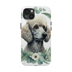 Poodle Watercolor Botanical Wreath Phone Case | Premium Dog Prints | Tritan — view 7 of 28