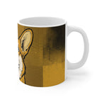 Corgi Comic Pop Art Ceramic Mug 11oz | Premium Dog Art | Tritan
