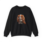 Cavalier King Charles Spaniel Sweatshirt | Painterly Dog Art Crewneck | Cavalier Mom Gift | Cozy Pullover for Dog Lovers — primary view
