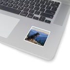 Acrylic Rottweiler - Mountain Overlook | Kiss-Cut Stickers