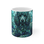 Poodle Low Poly Cool Jewel Ceramic Mug 11oz | Dog Lover Gift
