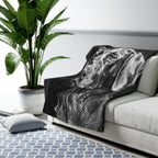 German Shorthaired Pointer Cozy Set — 2-Piece Blanket + Mug Gift Set | Charcoal | Tritan