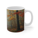 Acrylic Poodle - Autumn Woods | Ceramic Mug 11oz