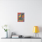 Dachshund Comic Book Art Canvas Print | Retro Pop Art Doxie Wall Decor