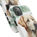 Labrador Retriever Watercolor Botanical Wreath Phone Case | Premium Dog Prints | Tritan — view 20 of 28