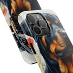 Rottweiler Watercolor Wildflower Field Phone Case | Premium Dog Prints | Tritan — view 23 of 28