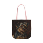 Yorkshire Terrier Tote Bag | Painterly Dog Art Canvas Tote | Yorkie Mom Gift | Dog Lover Market Bag | Pet Portrait Accessory
