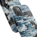 Siberian Husky Acrylic Gallery Print Coastal Cliffside Phone Case | Premium Dog Prints | Tritan — view 20 of 28