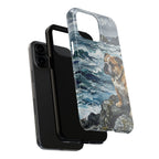 Acrylic Gallery Print English Bulldog - Coastal Cliffside | Tough Phone Case — view 25 of 28