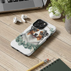 Australian Shepherd Watercolor Botanical Wreath Phone Case | Premium Dog Prints | Tritan — view 12 of 28