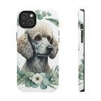 Poodle Watercolor Botanical Wreath Phone Case | Premium Dog Prints | Tritan — view 4 of 28