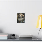 Havanese Renaissance Royal Portrait Canvas Wall Art, Regal Dog Painting, Havanese Lover Gift, Stretched Canvas
