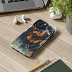 Rottweiler Watercolor Wildflower Field Phone Case | Premium Dog Prints | Tritan — view 12 of 28