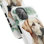 Labrador Retriever Watercolor Botanical Wreath Phone Case | Premium Dog Prints | Tritan — view 14 of 28