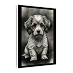 Havanese Charcoal Portrait Canvas Wall Art | Dog Lover Gift | Pet Memorial | Havanese Mom Gift | Home Decor