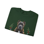 Cane Corso Christmas Wreath Crewneck Sweatshirt — view 3