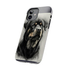 Charcoal Rottweiler Rottweiler Tough Phone Case - Rottweiler pride — gentle giants deserve great art — view 43 of 103