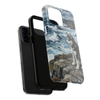 Acrylic Gallery Print Siberian Husky - Coastal Cliffside | Tough Phone Case — view 25 of 28