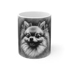 Pomeranian Cozy Set — 2-Piece Blanket + Mug Gift Set | Charcoal | Tritan